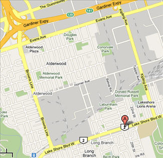 3308 Lake Shore Blvd. West. Toronto ON Canada